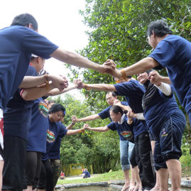 Corporate outdoor activity